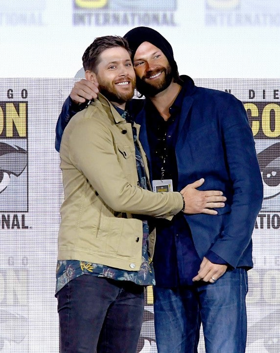 Jensen Ackles and Jared Padalecki at comic-con 2019