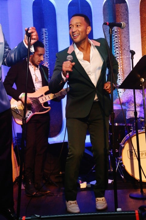 John Legend performs onstage during "Sherman's Showcase" premiere