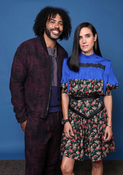 Daveed Diggs and Jennifer Connelly portrait at comiccon