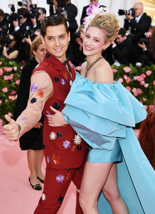 Cole Sprouse and Lili Reinhart at the 2019 Met Gala
