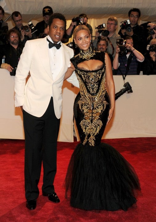 Jay-Z and Beyonce at 2011 met gala