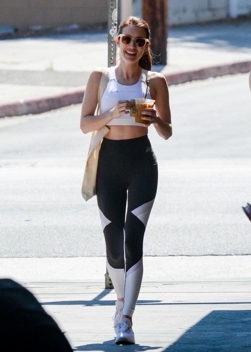 Celebs Can't Stop Working on Their Fitness in Bold Athleisure Wear