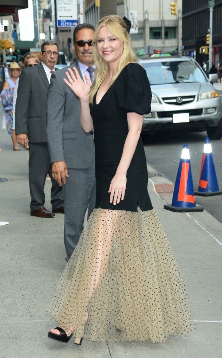 Kirsten Dunst in nyc on aug 15