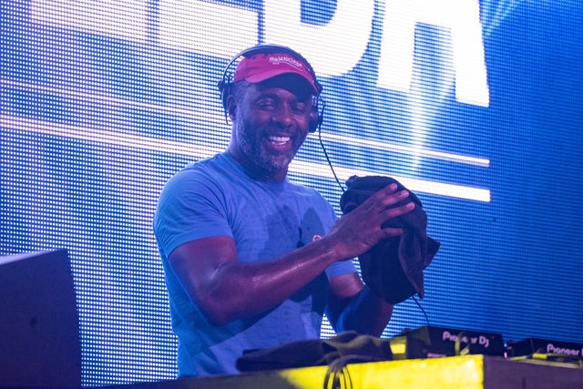 Idris Elba performs on stage during day 1 of South West Four Festival 2019