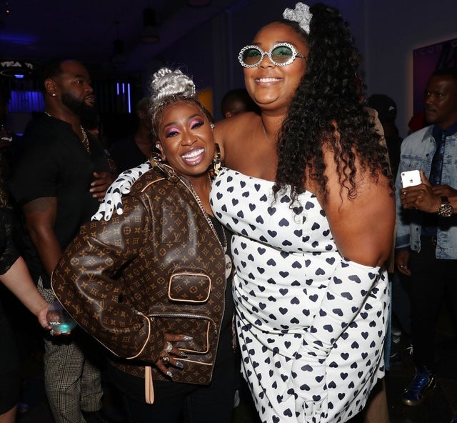 Missy Elliott and Lizzo attend MTV VMAs afterparty