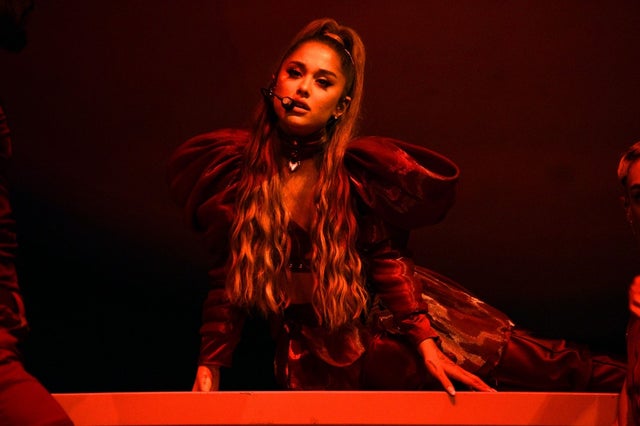 Ariana Grande performs at Lollapalooza 2019