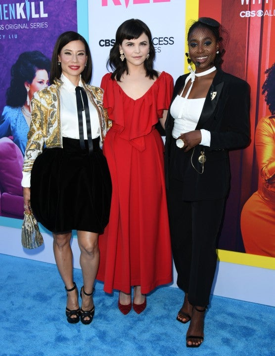 Lucy Liu, Ginnifer Goodwin and Kirby Howell-Baptiste at  the LA Premiere Of CBS All Access' "Why Women Kill"