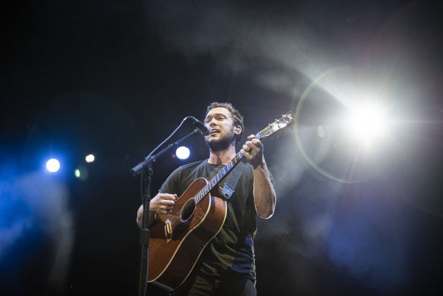 Phillip Phillips performs during Musikfest 2019 