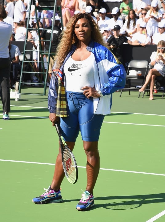 Serena Williams at the "Queens of Tennis" experience 