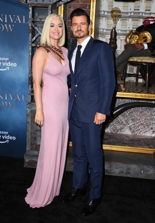 Katy Perry and Orlando Bloom at Carnival Row premiere