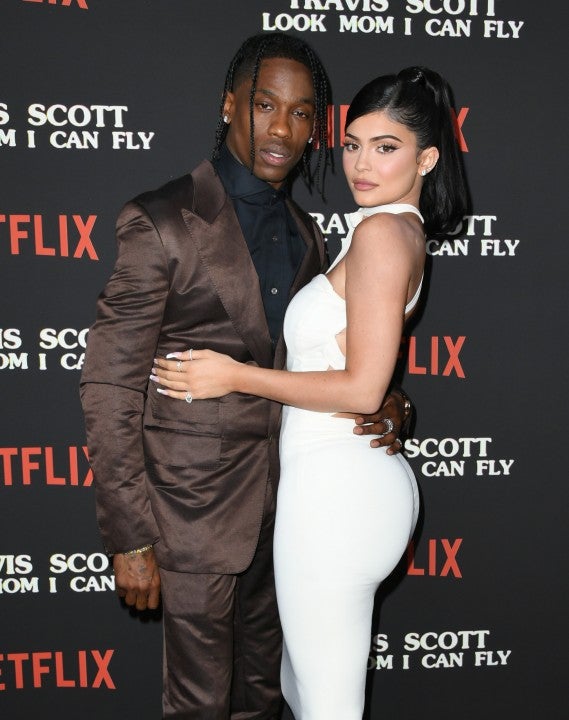 travis scott and kylie jenner at documentary premiere
