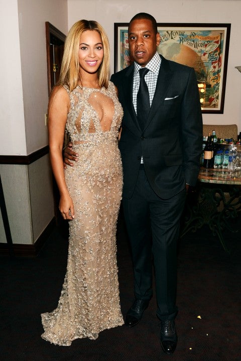 Beyonce and Jay-Z at the HBO Documentary Film "Beyonce: Life Is But A Dream" New York Premiere in 2013 
