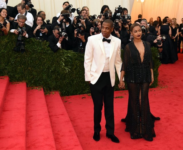 Beyonce and Jay Z at 2014 met gala