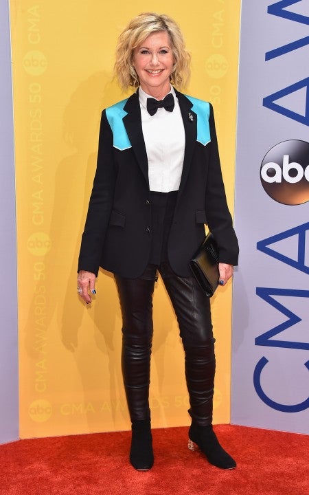 Olivia Newton-John at CMA Awards in 2016