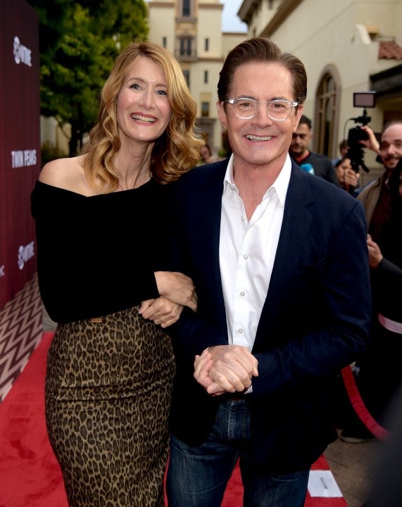 Laura Dern and Kyle MacLachlan in 2018