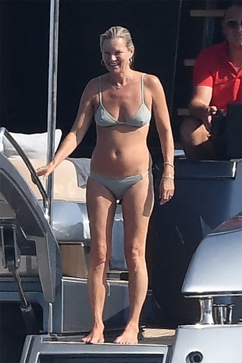 Kate Moss in bikini in St Tropez
