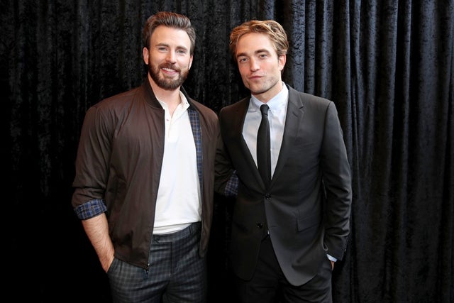 Chris Evans and Robert Pattinson at TIFF