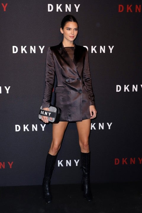 Kendall Jenner at DKNY Turns 30 party NFYW
