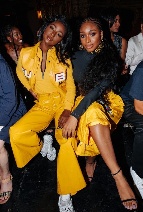 Justine Skye & Normani at Pyer Moss Collection 3 show