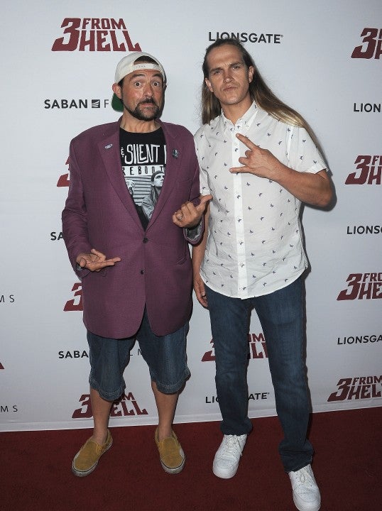 Kevin Smith and Jason Mewes at 3 from hell premiere