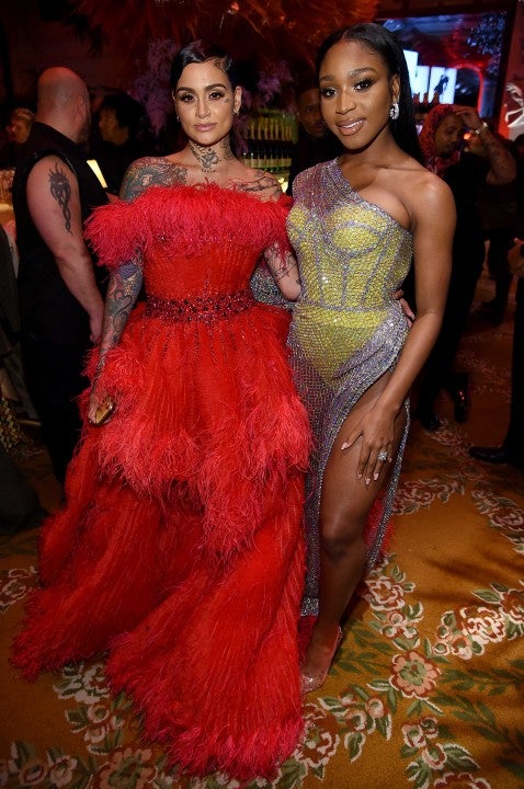 Kehlani and Normani at Harper's Bazaar Icons Party 2019
