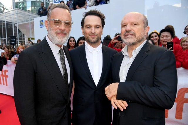 Tom Hanks, Matthew Rhys and Enrico Colantoni