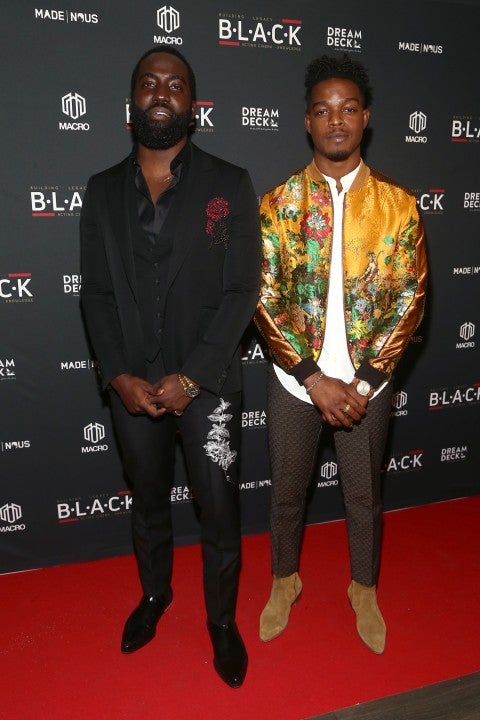 Shamier Anderson and Stephan James at tiff