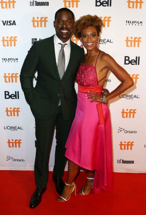 Sterling K. Brown and Ryan Michelle Bathe at tiff