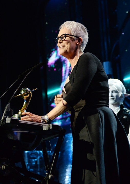 Jamie Lee Curtis at the 45th Annual Saturn Awards