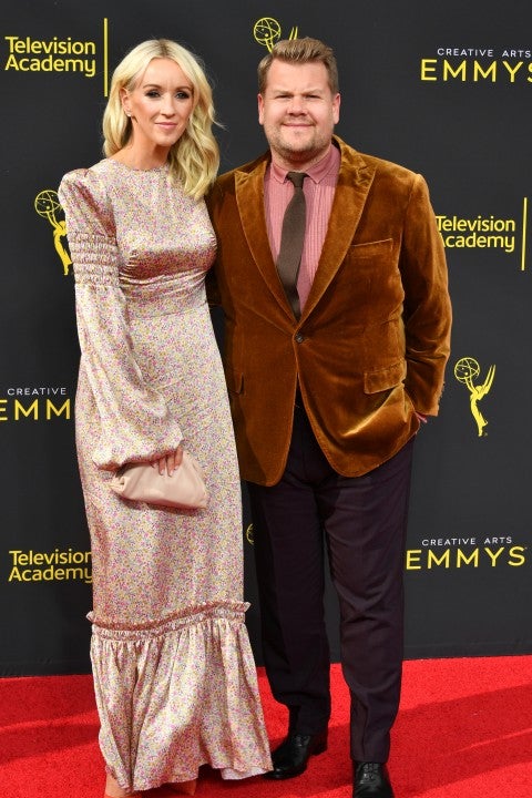 Julia Carey and James Corden 2019 Creative Arts Emmys
