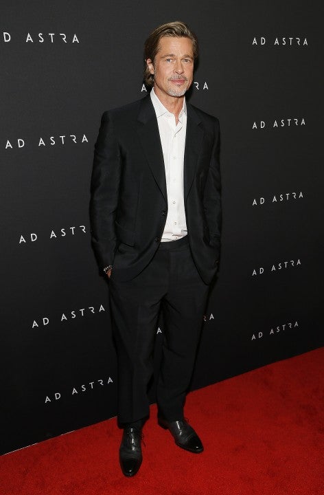 Brad Pitt at ad astra screening in DC
