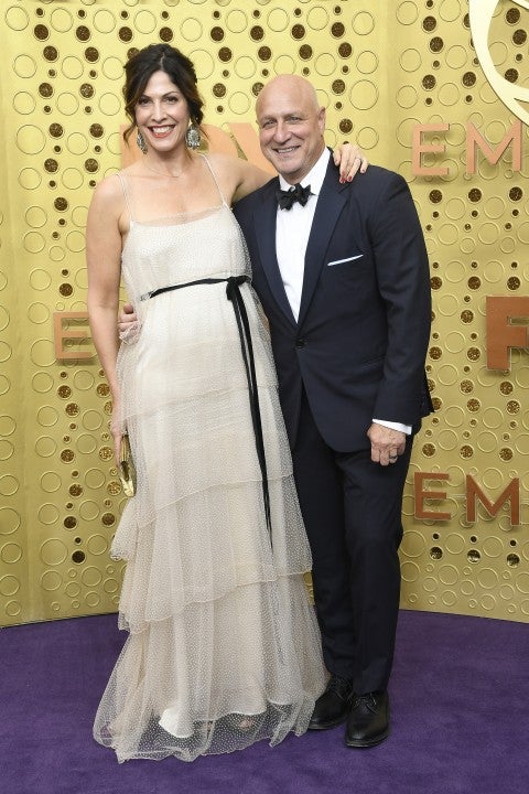 Lori Silverbush and Tom Colicchio at the 71st Emmy Awards