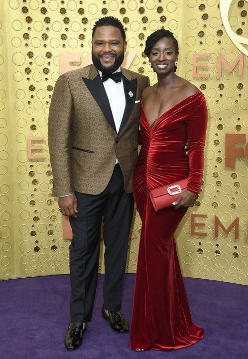 Anthony Anderson and Alvina Stewart at 2019 emmys