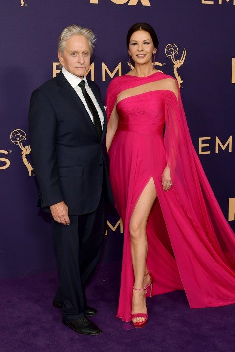 Michael Douglas and Catherine Zeta-Jones at 2019 emmys