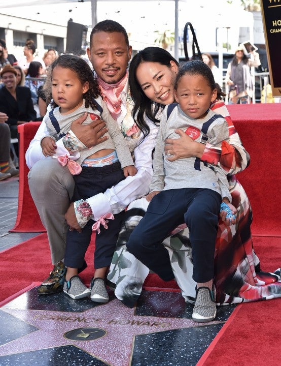 Terrence Howard at Walk of Fame ceremony