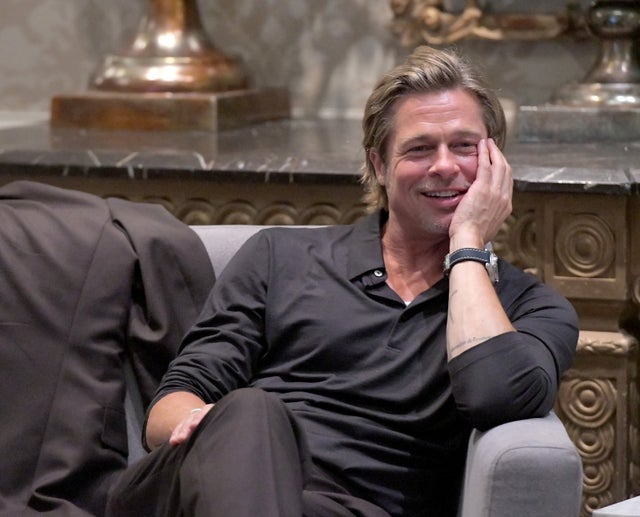 Brad Pitt at the Breitling Summit
