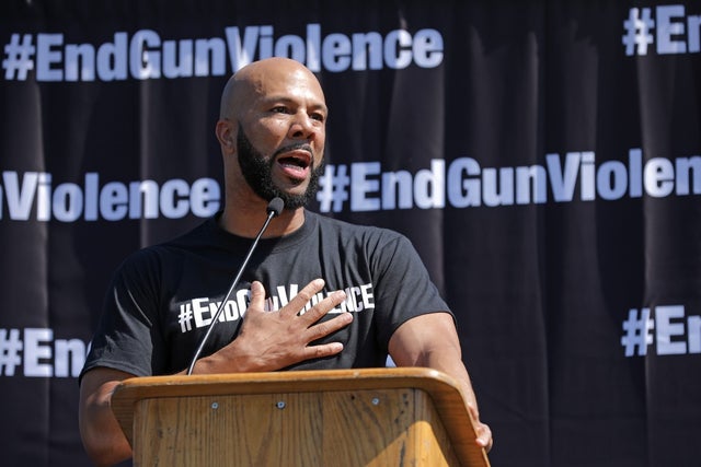 Common at the National Rally to End Gun Violence