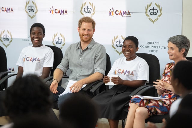 prince harry in malawi