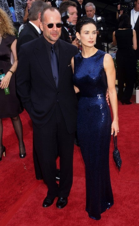 bruce willis and demi moore at 1997 emmys