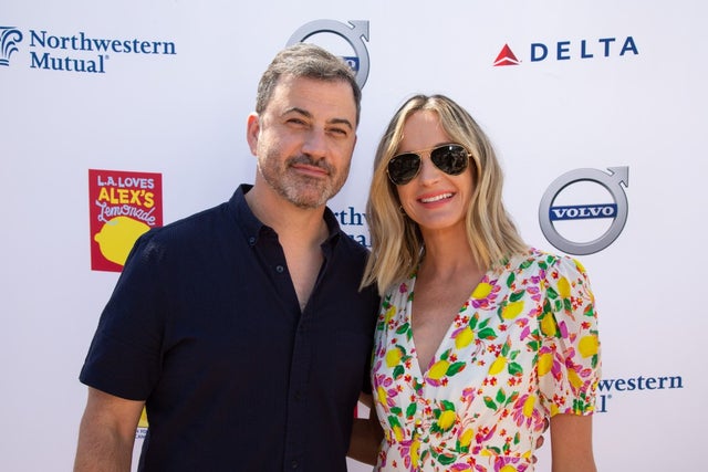 Jimmy Kimmel and wife Molly McNearney supportedt LA Loves Alex's Lemonade 