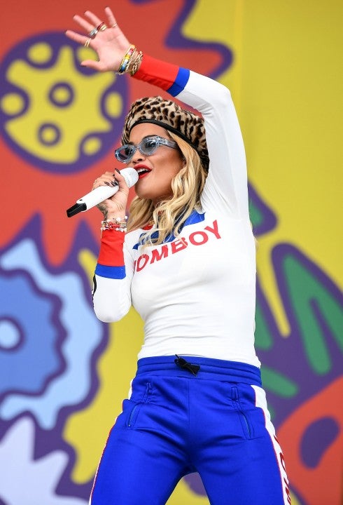 Rita Ora performs at this year's Lollapalooza Festival Berlin on Sept. 8.