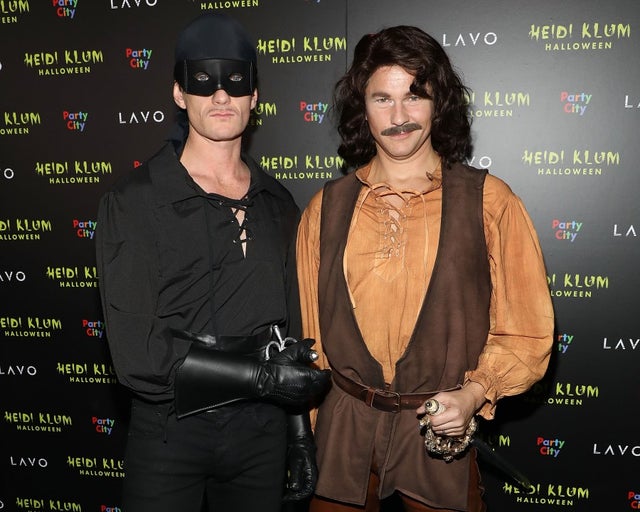 Neil Patrick Harris and David Burtka at Heidi Klum's 19th Annual Halloween Party