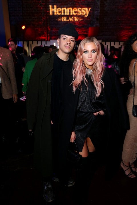 Evan Ross and Ashlee Simpson Ross 