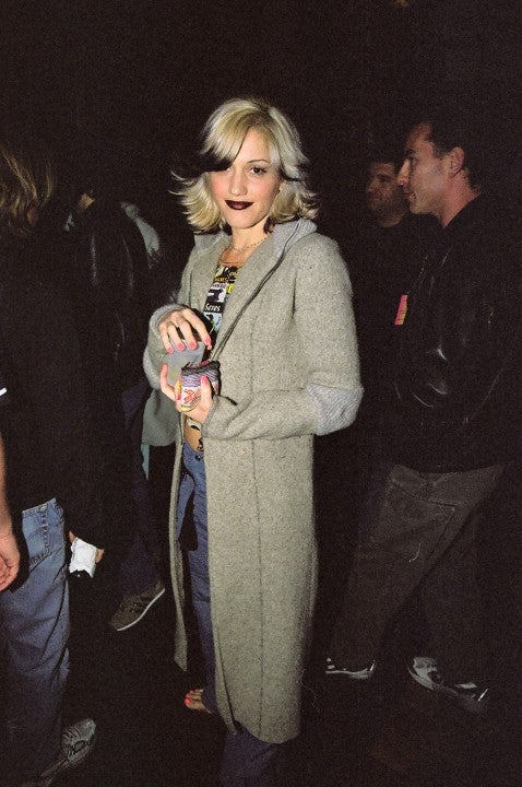 gwen stefani at a Hole concert in Los Angeles in September 1999