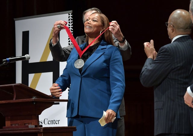 Queen Latifah at the 2019 Hutchins Center Honors W.E.B. Du Bois Medal Ceremony