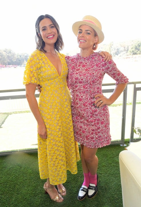 Mandy Moore and Busy Philipps