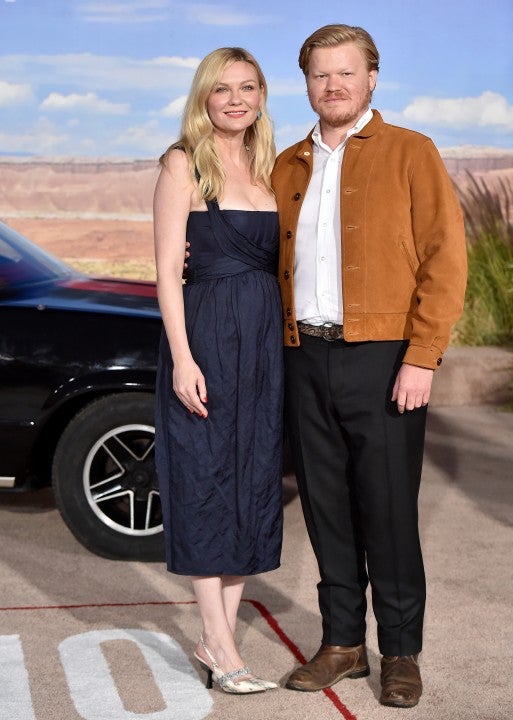 Kirsten Dunst and Jesse Plemons at El Camino: A Breaking Bad Movie premiere