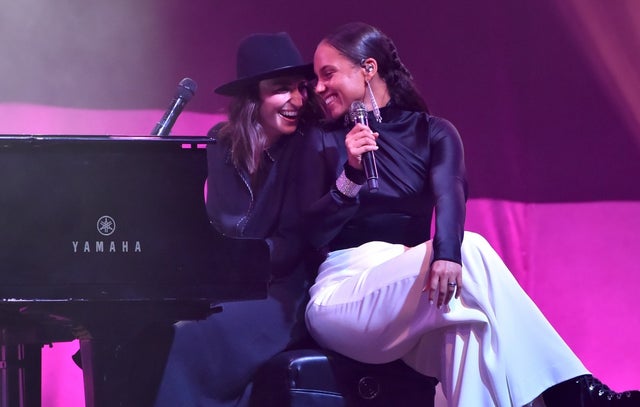 Sara Bareilles and Alicia Keys