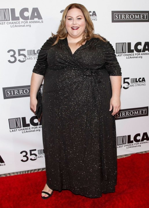 chrissy metz the Last Chance for Animals' 35th anniversary gala