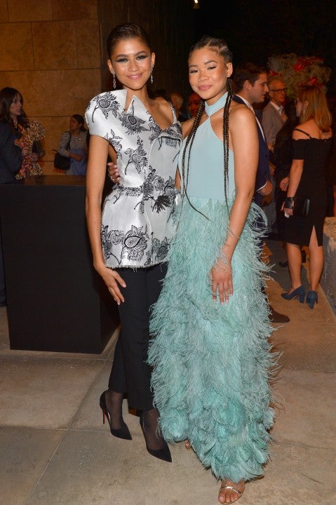 Zendaya and Storm Reid at instyle awards